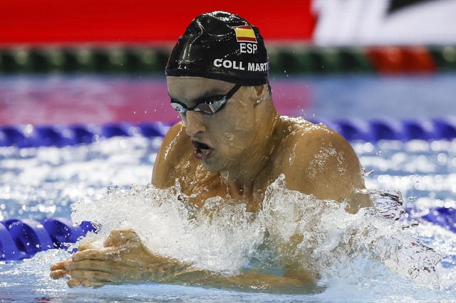 Carles Coll, durante la final.