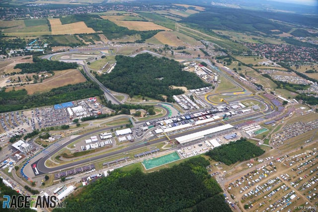 Hungaroring aerial view, 2024