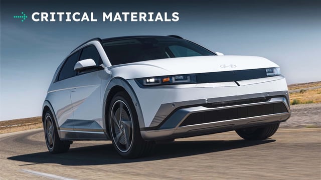 The Hyundai Ioniq 5 Roared Back In July:  Hyundai Ioniq 5, Critical Materials