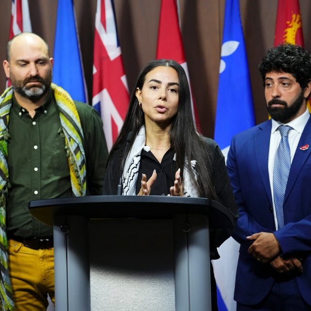 The groups behind the report suggest the government misled Parliament on what Canadian firms are shipping to Israel, but Anita Anand called the analysis 'flawed.'