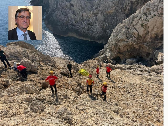 Gaspar Roselló ha fallecido en una zona rocosa de Cala Sant Vicenç.