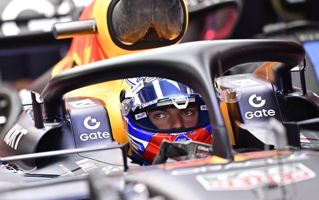 Formula One F1 - Hungarian Grand Prix - Hungaroring, Budapest, Hungary - August 1, 2025 Red Bull's Max Verstappen during practice REUTERS/Marton Monus/File Photo