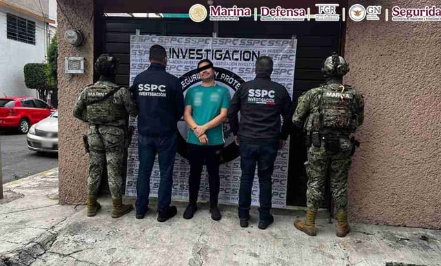 Cae en CDMX el Pupusita, presunto narco guatemalteco buscado en EU