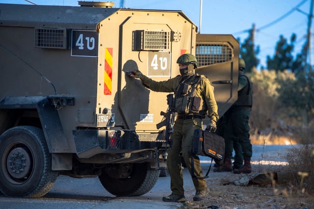 For the second day in a row, Israeli forces raid the village of Al Aqaba in the West Bank city of Tubas and arrest a number of residents on June 20, 2025. Since October 7, 2023, Israeli raids in West Bank cities and refugee camps have intensified, causing the displacement of tens of thousands of Palestinians.