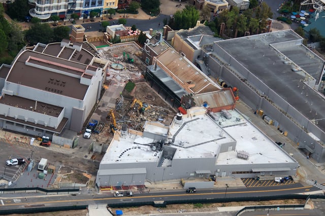 Muppets Store Now Completely Demolished to Make Way for Monsters Inc Land at Hollywood Studios