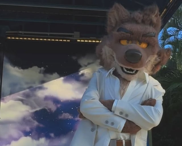 Meet Mr Wolf at DreamWorks Land in Universal Orlando