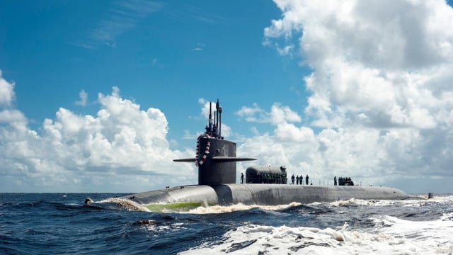 The US has about 71 nuclear-powered submarines
