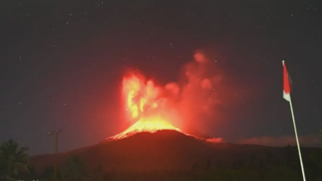 lewotobi laki laki eruption august 1 2025 f