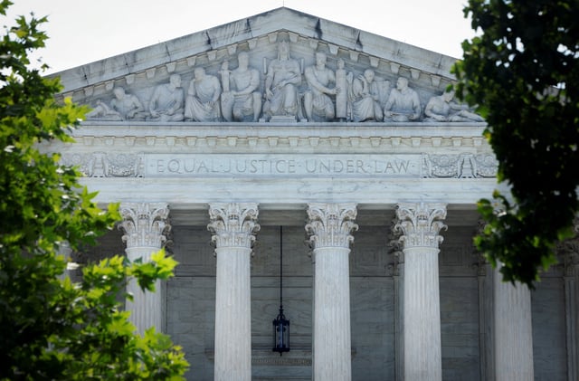 A view of the U.S. Supreme Court building in Washington, U.S., June 17, 2024. REUTERS/Evelyn Hockstein/File Photo