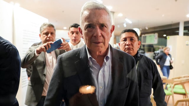 Álvaro Uribe (Aufnahme vom 8. Juni 2025)