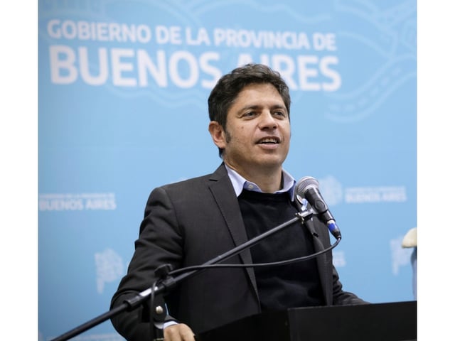 Axel Kicillof arremetió contra Javier Milei.