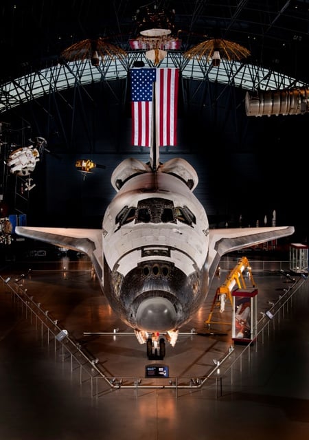 Relocating Discovery now would pose major technical hurdles; NASA had modified two Boeing 747s to ferry retired shuttles -- one is now a museum piece, while the other is out of service