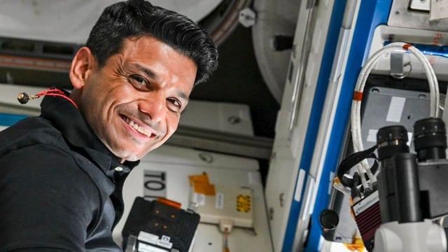 Axiom 4 set off on its space journey from the Kennedy Space Centre in Florida on June 25 and returned to Earth on July 15. 