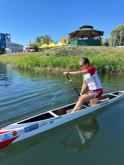 Silvia Gago también viene de ser bronce europeo en Rumanía.