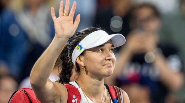 Eva Lys nach ihrem Ausscheiden in Montreal