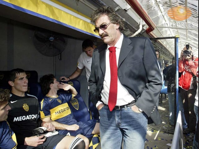 La Volpe en su anterior paso por Boca (Gentileza)