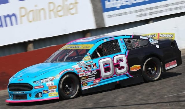 2025 ARCA Elko Alex Clubb, No. 03 Clubb Racing Inc. Ford II (Credit: Josh Calloni)