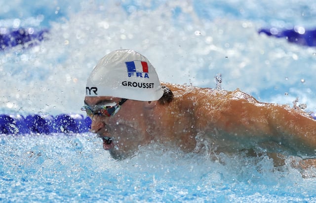 Mondiaux de natation: l'équipe française s'empare du bronze au 4x100 m au terme d'une course haletante