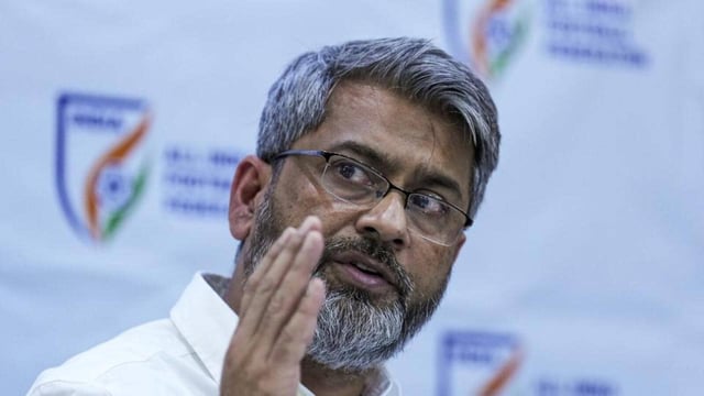 All India Football Federation (AIFF) President Kalyan Chaubey. (PTI)