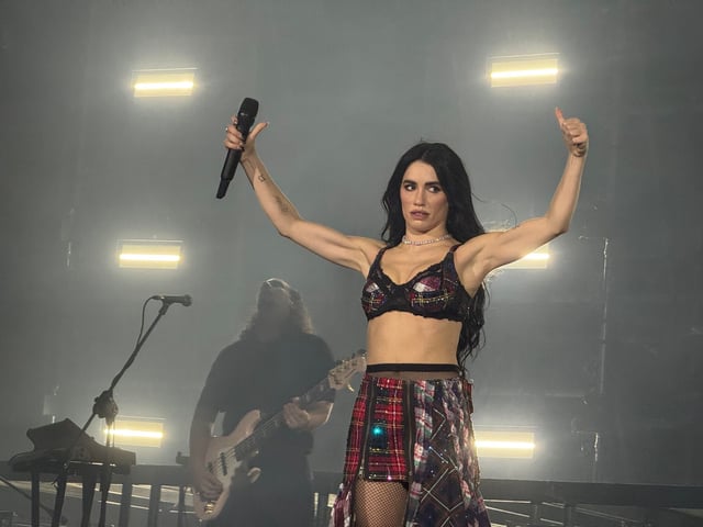 Lali en su último concierto en Córdoba (La Voz del Interior)