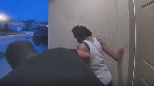 Two teens in Volusia County were caught by authorities after they kicked a homeowner’s door (Photo: Volusia County Sheriff's Office)