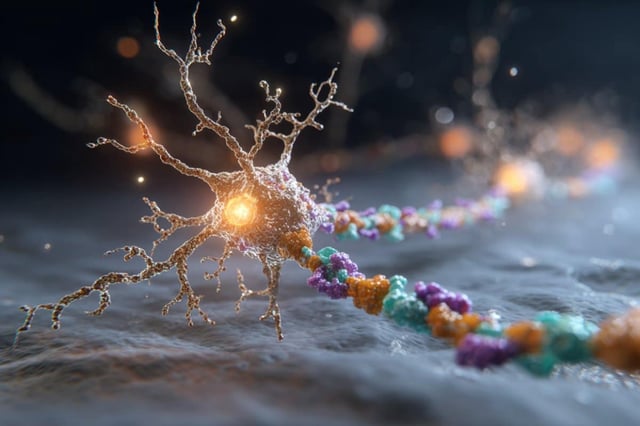 Using innovative lab techniques, the research team discovered that the 5-HT1A receptor is inherently wired to favor certain cellular signaling pathways over others—regardless of the drug used to target it. Credit: Neuroscience News