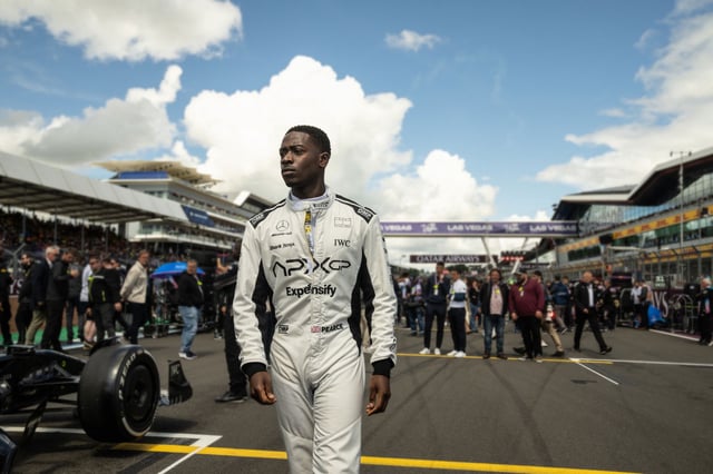 Damson Idris in F1: The Movie. Image: XPB Images