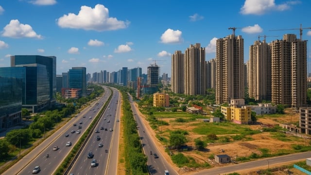 Gurugram real estate: SPR is emerging as a key investment destination in Gurugram and is poised to become the next Cyber City. (Representational photo/ AI-generated image)