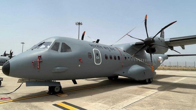 In Seville, first C-295 that will be delivered to IAF on Wednesday | File Photo | Snehesh Alex Philip | ThePrint