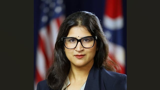 Mathura Sridharan studied law at the New York University School of Law and graduated from there in 2018. Before that, she had done bachelor and masters in engineering from MIT. 