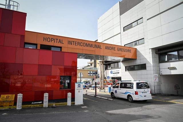 L'hôpital de Montreuil, en avril 2021.