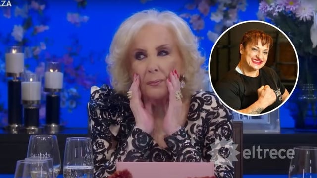 Mirtha Legrand recordó a la \"Locomotora\" Oliveras y no pudo contener la emoción: \"Era adorable\".
