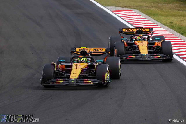 Lando Norris, McLaren, Hungaroring, 2025