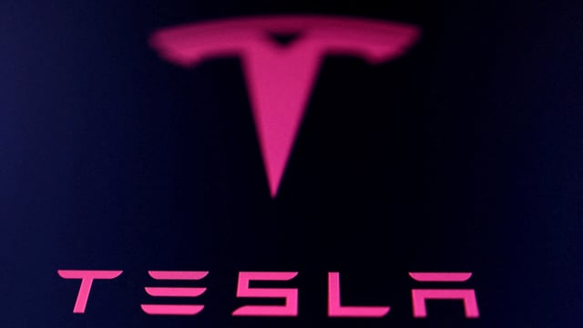 Tesla owners can plug in their vehicles and check stall availability through the Tesla app. 