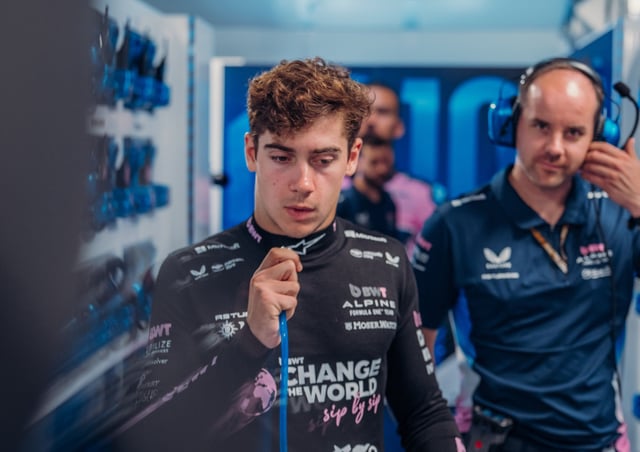 La decepción de Franco Colapinto finalizada la carrera en Hungría; Alpine no levanta
