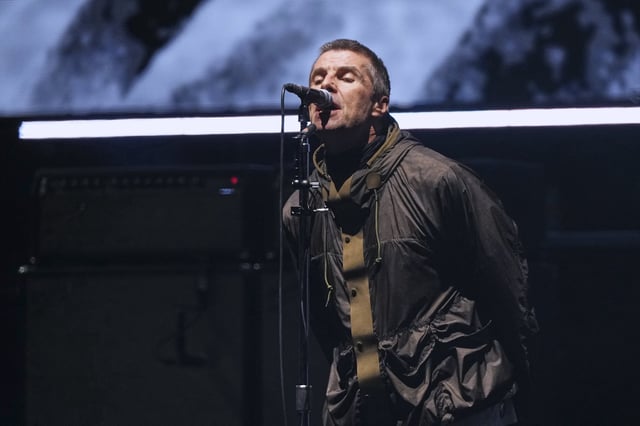Liam Gallagher, de la banda Oasis
