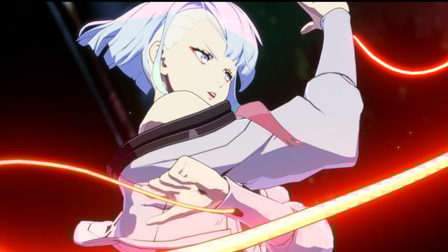 Lucy as she appears in Guilty Gear Strive.
