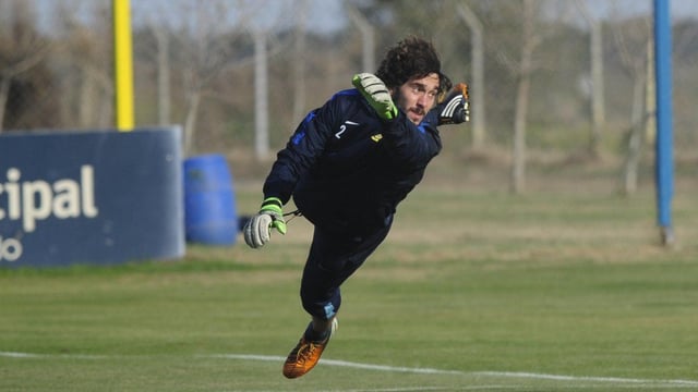 Manuel García debutó en el primer equipo de Central de la mano de Juan Antonio Pizzi, en 2011.