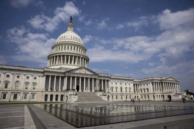 The U.S. Capitol building is seen July 25, 2025.