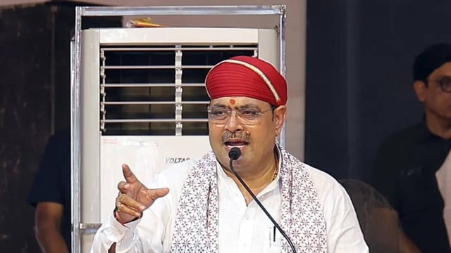Rajasthan Chief Minister Bhajan Lal Sharma.