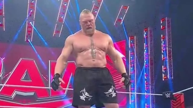 Brock Lesnar returned to WWE.