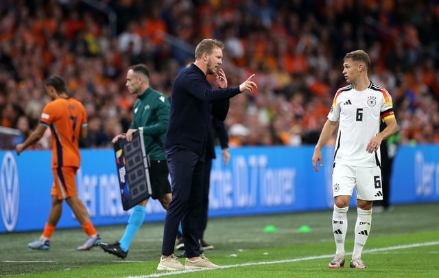 Julian Nagelsmann hat einen neuen Plan mit Joshua Kimmich.
