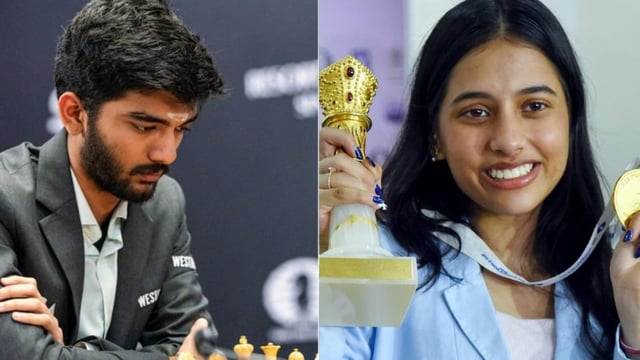 D Gukesh spoke about Divya Deshmukh's Women's World Cup victory.