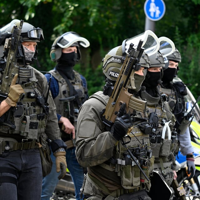 SEK-Einsatz in Stockstadt am Main