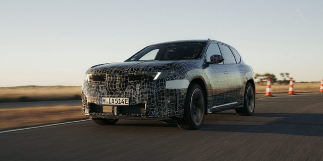 bmw ix3 neue klasse ev test vehicle