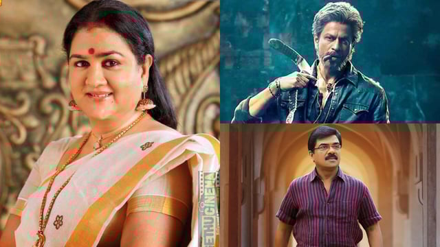 Urvashi questions Shah Rukh Khan winning National Award for Best Actor while Vijayaraghavan winning Best Supporting Actor.