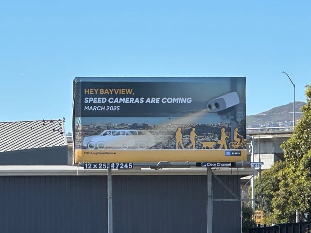 San Francisco’s speed cameras will begin issuing warnings Tuesday.