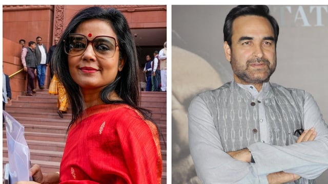 Mahua Moitra shares her admiration for Pankaj Tripathi, discussing her favorite films and an unreturned note.
