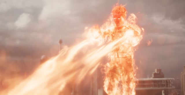 Human Torch in Fantastic Four First Steps