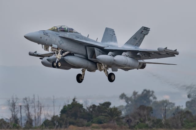 File photo of an EA-18G Growler by Jhon Parsons
